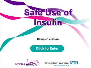 Safe Use of Insulin LWH